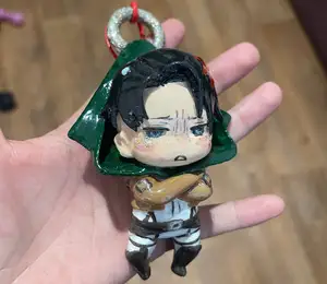 Levi Ackerman – Hanging Chibi Figurine (Attack on Titan)