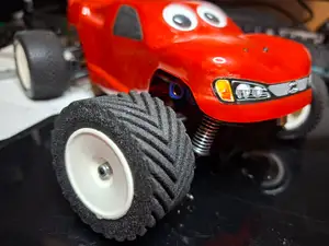 Easily printable RC car tire for foaming TPU e.g. Siraya Air (use slicer scaling)