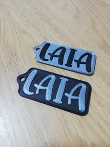 "LAIA" Keychain