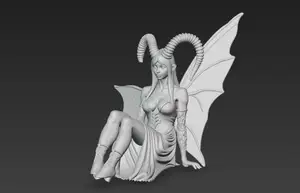 Fairy demon girl