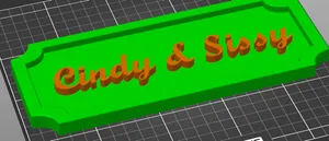 Name Tag Cindy a Sissy
