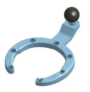 Honda CBR fuel tank cap to RAM mount