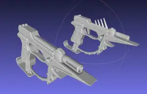 Black Bullet Kagetane Hiruko Guns