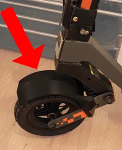 Kukirin g2 front fender / mud guard (clip on)
