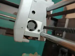 Radiator fan mount without grill for Flashforge Adventurer 5x ff ad5x