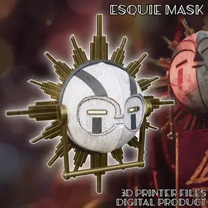 Esquie Cosplay Wall Mounted Mask Clair Obscur: Expedition 33