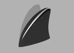 Robot Vacuum Shark Fin