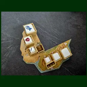MEN NEFER - Steinbruch (Pyramiden) Halter / Quarry (Pyramid) Holder