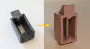 Rail end stop for Whirlpool Dishwasher