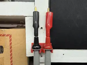 2x Multimeter Probe Holder