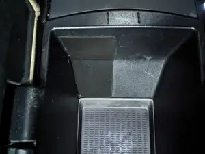 BMW X5 E70 Center Console Blind Plate