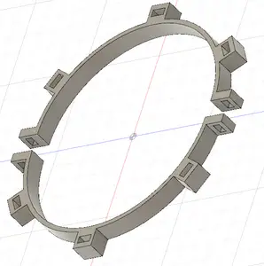 Rohr-Sicherungsring & Verbinder (für Kabelbinder) / Pipe Joint Retainer