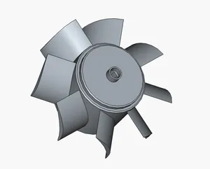 Toro F700 Leaf Blower 8-Fin Impeller