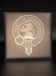 Clan Farquharson Crest Badge Lithophane