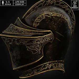 DRAKEBLOOD HELMET CANONICAL BUNDLE – 3 BEVOR SYSTEMS life size – Dark Souls Fan Art