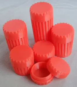 Dose D=24mm mit Schraubverschluß für Kleinteile; Can with screw cap for small parts diameter 24 mm