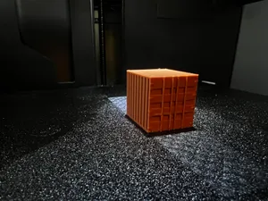 Sea container 10ft H0 | Easy-to-print