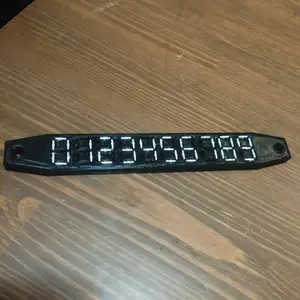7 segment numerator