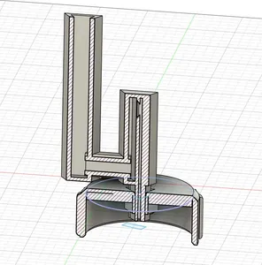 Water seal without supports
