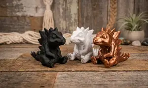 Cute Stegosaurus Figures - Boho Room Decor