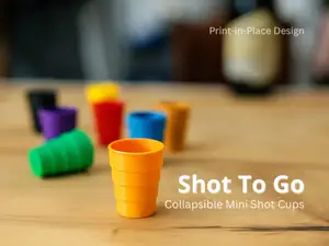 Shot to Go – Portable Stackable Shot Glass | Party Gadget