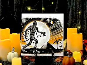 Cursed by Midnight - Egyptian Mummy - Halloween Hueforge