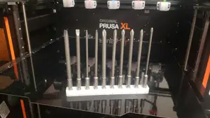 TPU Hex Bit holder line (1 - 10 slots STLs)