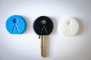 Ultimate Custom Key Covers/ Key Cases - Round/ Octagon With Letter/ Number/ Custom Writing (with project files)
