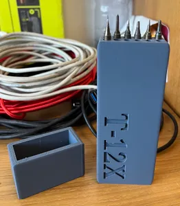 T12X - Soldering iron tips case holder
