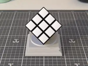 Rubik's Cube Base 1x - Greek Ionic Style