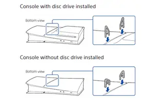 Horizontal Stand Bracket For PS5 Slim Digital Version
