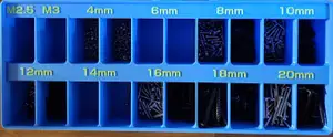 Workshop tools- Skadis - Ikea - M3, M2.5 Organizer
