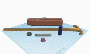 Strong Flying Propeller / Pull Copter (No Supports) With Toroidal For 200mm Printers And Modified Gear And Pulling Rod