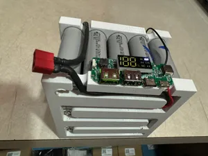 21700 5,000mah 25 Lipo Tesla Cells Battery Bank wired in parallel