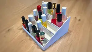 Nail polish stand for up to 30 pcs