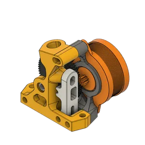 Titania Extruder with 10mm OD bearing