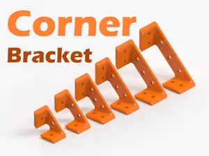 Corner Bracket - 6 Variations ( Parametric )
