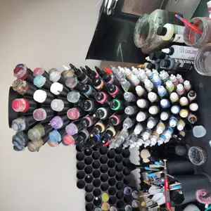 Stackable, Rotating Paint Rack For Vallejo/Citadel/Pro Acryl Paints