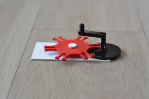 Geneva Drive mechanism with crank