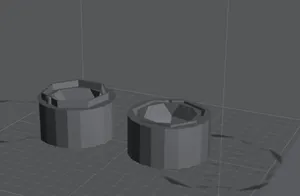 D20 Ice Cube Holder (42mm ice cube, can be resized)