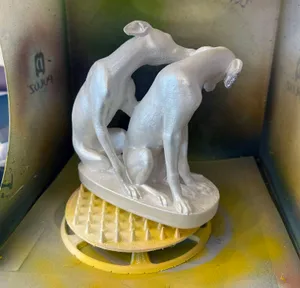 Rotating 3D Painting Base for Flawless Finishes