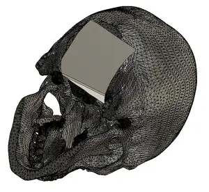 Skull Helmet Holder