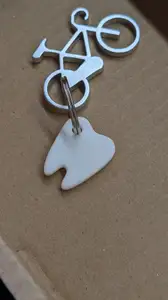 Tooth keychain