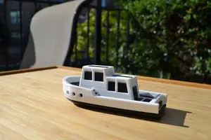 Toy Boat - Single Extruder - Dual Color