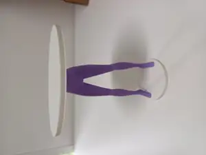 Mannequin leg table