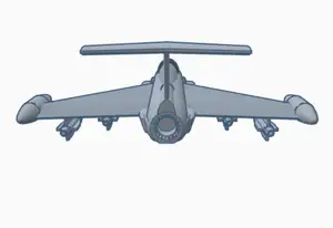 Fighter Jet - Multirole, Interceptor, Military vehicles for tabletop, Fighter airplane, aircraft, jet plane for tabletop, desk, cool model