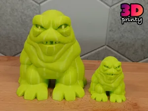 Mini Slime Creature - Sculptember Model #9