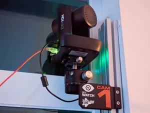 1530 extrusion PTZ camera mount