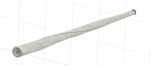 Narwhal Tusk Didgeridoo - Smooth Inner Surface