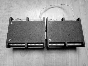 ESP32 ethernet I/O board DIN rail housing